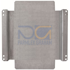 ZX605 Mounting plate, 300 mm x 250 mm x 2 mm