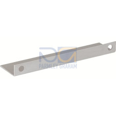 ZX172 End cover, 43 mm x 196 mm x 19 mm