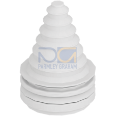 RZF10 Flange, 75 mm x 75 mm x 68 mm