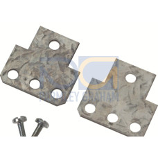 ZX372P20 Interior fitting system, 37 mm x 37 mm x 2 mm