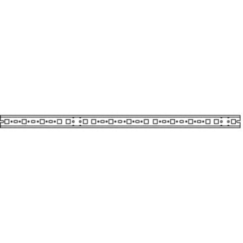 ED53P30 Mounting rail, 35 mm x 688 mm x 15 mm