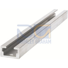 ZW225 C profile rails, 25 mm x 696 mm x 14 mm