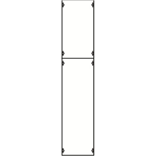 1B4A touch guard 1200 mm x 250 mm x 120 mm , 0 , 4