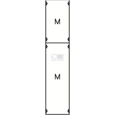 1M4A Mounting plate 1200 mm x 250 mm x 120 mm , 0 , 4