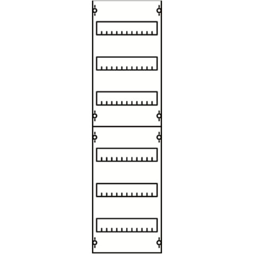 1V23A DIN rail mounting devices 900 mm x 250 mm x 120 mm , 6 , 2