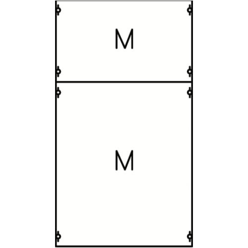 2M2A Mounting plate 900 mm x 500 mm x 120 mm , 0 , 2