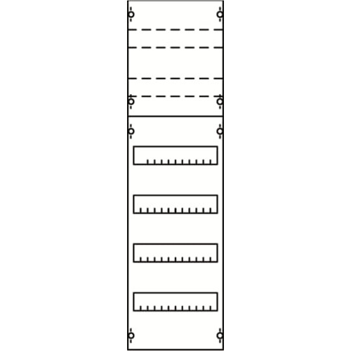 1V2KA DIN rail devices and DIN rail terminals 900 mm x 250 mm x 120 mm , 4 , 2