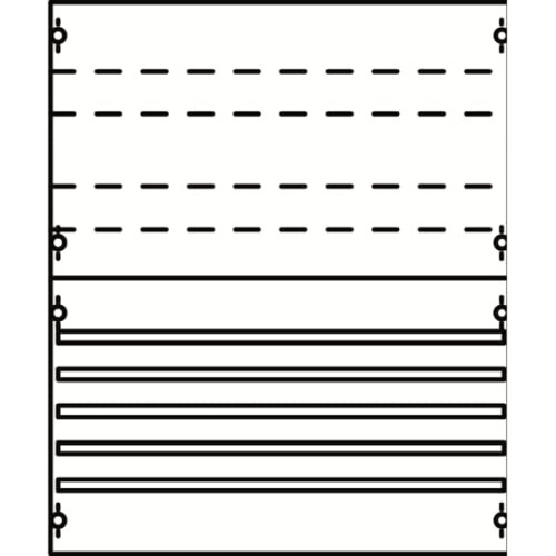 2V02A Busbar und terminals 600 mm x 500 mm x 120 mm , 0 , 0