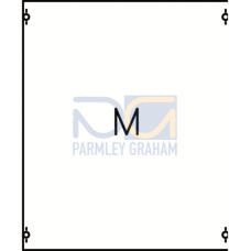 2M0A Mounting plate 600 mm x 500 mm x 120 mm , 0 , 0