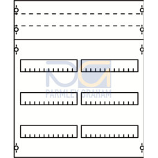 2V0KA DIN rail devices and DIN rail terminals 600 mm x 500 mm x 120 mm , 3 , 0