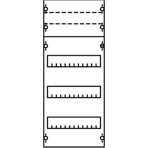 1V0KA DIN rail devices and DIN rail terminals 600 mm x 250 mm x 120 mm , 3 , 0