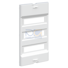 UZA636 Enclosure accessories , 36 modules, 3 row(s), IP2XC, Dimensions: 546 mm x 306 mm x 34 mm