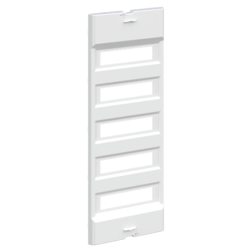 UZA660 Enclosure accessories , 60 modules, 5 row(s), IP2XC, Dimensions: 796 mm x 306 mm x 34 mm