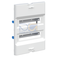 UZS624B Enclosure accessories , 24 modules, 2 row(s), IP2XC, Dimensions: 421 mm x 306 mm x 34 mm