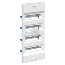 UZS648B Enclosure accessories , 48 modules, 4 row(s), IP2XC, Dimensions: 671 mm x 306 mm x 34 mm
