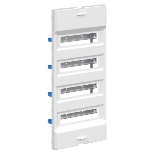UZS648B Enclosure accessories , 48 modules, 4 row(s), IP2XC, Dimensions: 671 mm x 306 mm x 34 mm
