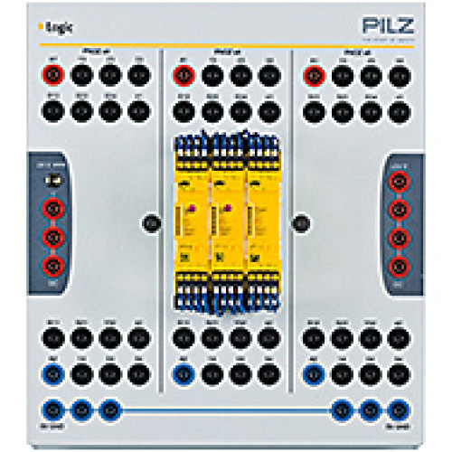 Pilz Education System modular training system operator terminal logic PNOZsigma with safety relays