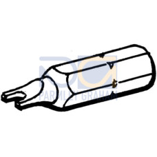 Bit anti-tamper screw Installation tool