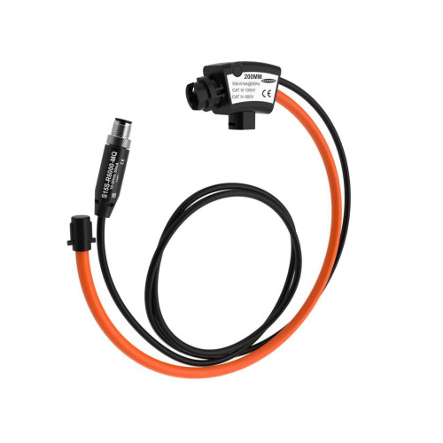 S15S Rogowski Coil Current Sensor, 6000 A, 200 Coil, 10-30 V dc, Modbus RTU, RS-485 Interface, 4-pin Male M12 QD