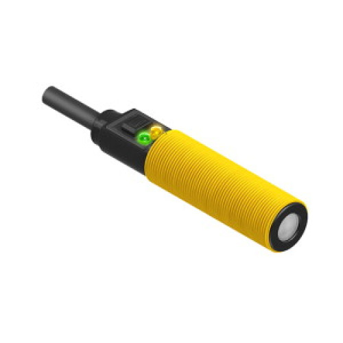 Discrete S18U Straight Series: Proximity Mode, Range: 30-300, Input: 10-30 V dc, Output: Bipolar: 1 PNP 1 NPN, 2 m (6.5 ft) Cable