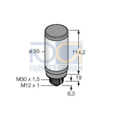 Column Light: 3-Color Indicator, Voltage: 18-30 V dc, Environ. Rating: IP67, Input: PNP, Colors: Green Red Yellow, 4-pin M12 Integral QD