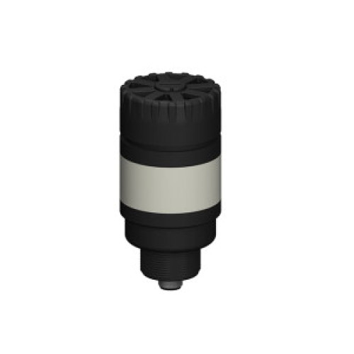 Tower Light: 1-Color Audible Indicator, Voltage: 18-30 V dc or 24 V ac, Environmental Rating: IP50, Input: Bimodal, Colors: Blue, 4-pin M12 Integral QD