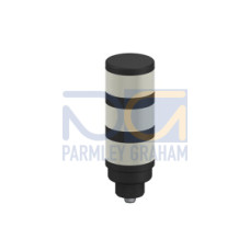 Tower Light: 3-Color Indicator, Voltage: 18-30 V dc or 24 V ac, Environmental Rating: IP67, Input: Bimodal, Colors: Green Blue Red, 4-pin M12 Integral QD