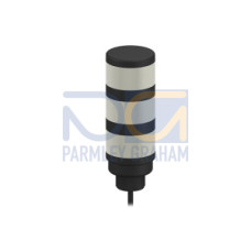 Tower Light: 3-Color Indicator, Voltage: 18-30 V dc or 24 V ac, Environmental Rating: IP67, Input: Bimodal, Colors: Green Red Yellow, 2 m (6.5 ft) Integral Cable