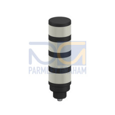 TL50 Tower Light, Gray Housing: 4-Color Indicator, Voltage: 18-30 V dc or 24 V ac, Environmental Rating: IP67, Input: Bimodal, Colors: Blue Green Yellow Red, M12 Integral QD