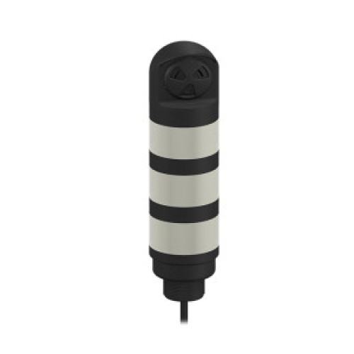 TL50H Tower Light: 3-Color Sealed Loud Audible Indicator, Voltage: 18-30 V dc or 24 V ac, Environmental Rating: IP67, Input: Bimodal, Colors: Green Yellow Red, 2 m (6.5 ft) Integral Cable