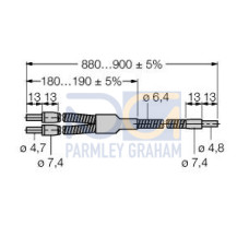 Glass Fiber, Bifurcated Fiber
