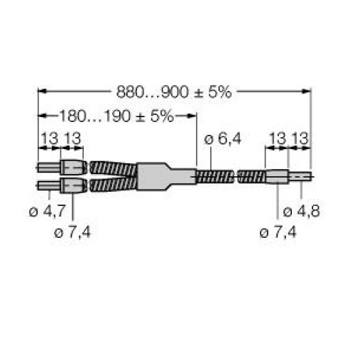 Glass Fiber, Bifurcated Fiber