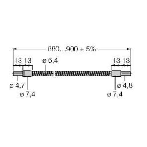 Glass Fiber, Single Conductor