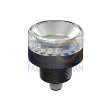 K50 Beacon EZ-LIGHT: 1-Color Perimeter & Top View, Voltage: 12-30 V dc, Housing: Polycarbonate, IP69K, Input: PNP, Colors: Yellow, 5-pin M12 Integral QD