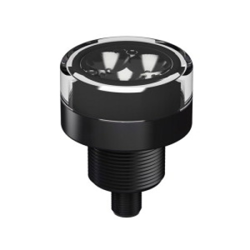 Work Light-50 Spot Light, Voltage: 12-30 V dc, Environmental Rating: IP67/IP69K, Color: Red, 5 Deg Lens, M12 Integral QD