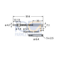 Glass Fiber, Single Conductor