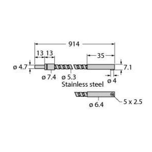 Glass Fiber, Single Conductor