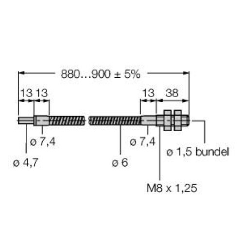 Glass Fiber, Single Conductor