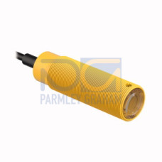 SM30 Series: Receiver - Frequency B PBT Polyester, Range: 150 m, Input: 10-30 V dc, Output: Bi-Modal: 1 NPN, 1 PNP - LO & DO, 9 m (30 ft) Cable