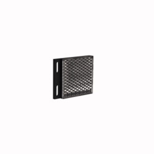 Retroreflective Target: Square area - 51 x 51, Reflectivity Factor: 1.0, Max. Temp.= 50 degrees C, Plastic - two screw holes for mounting