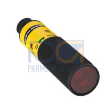 S18-2 Series: Polarized Retroreflective, Range: 6 m, Input: 10-30 V dc, Outputs: Complementary NPN, 4-pin M12 Integral QD