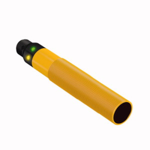EZ-BEAM S18 Series: Emitter, Range: 20 m, Input: 10-30 V dc, Output: Not Applicable, 150 (6 in) 4-pin M12 Pigtail QD