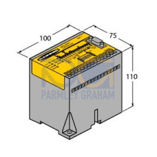 MINI-ARRAY: Controller with PNP Outputs, Input: 16-30 V dc, Output 1: Solid-state PNP, Output 2:Solid-state PNP, Serial Data Output: RS-232 and RS-485