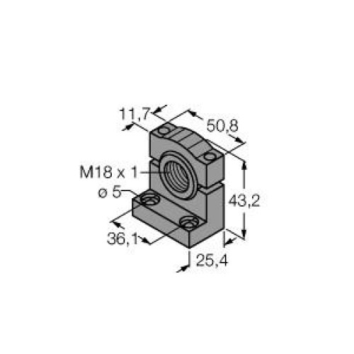 Bracket: 18 Swivel, Material: Black VALOX, Mounting Flange, Swivel Locking Hardware Included