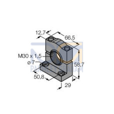Bracket: Compact 30 Swivel, Black reinforced thermoplastic polyester, Wide Range of Articulation, Hardware included