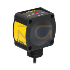 R-Gage Series Radar Sensor, Adjustable Field, Outputs: Bipolar: 1 NPN, 1 PNP, Supply Voltage: 12-30 V dc, Range: 2.0-3.5 m, 2 m Cable