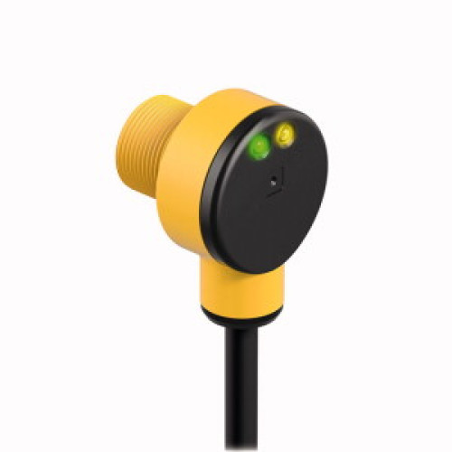 EZ-BEAM T18 Series: Fixed Field, Range: 25, Input: 20-250 V ac, Light Operate, 2 m (6.5 ft) Cable