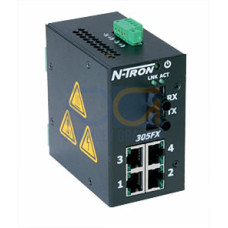 305FX Unmanaged Industrial Ethernet Switch, ST 80km
