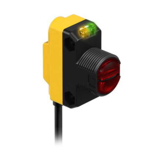 WORLD-BEAM QS18 Series: Convergent, Focal Point: 16, Input: 10-30 V dc, Output: Complementary Solid-State PNP, 2 m (6.5 ft) Cable
