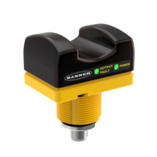 STB Series: Self-Checking Touch Button w/Yellow F.C., Input: 20-30 V ac or dc, Upper Housing: Polycarbonate, Outputs: Two Independent and Complementary Relays, M12 Integral QD